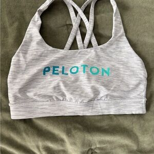 Lululemon Athletica Light Gray Strappy Sports Bra